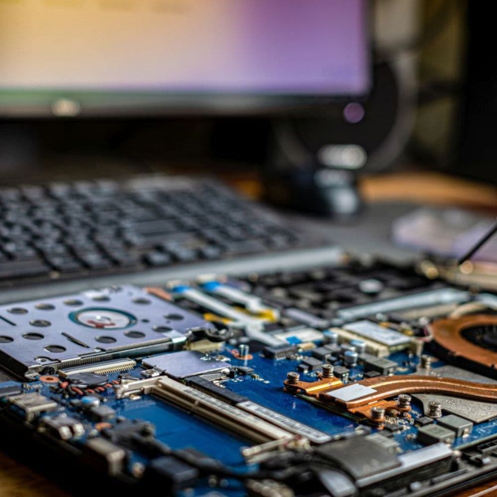 Imagem de reparo de placas de notebook